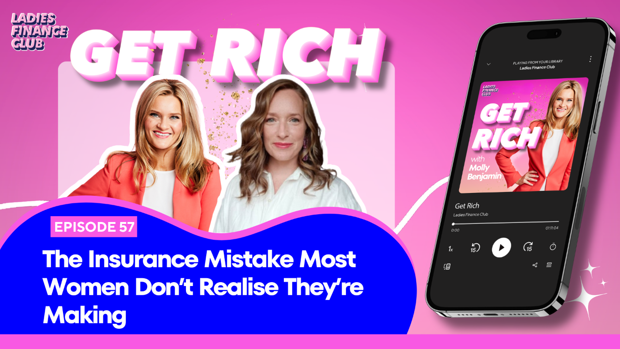 Woman reviewing insurance and income protection options