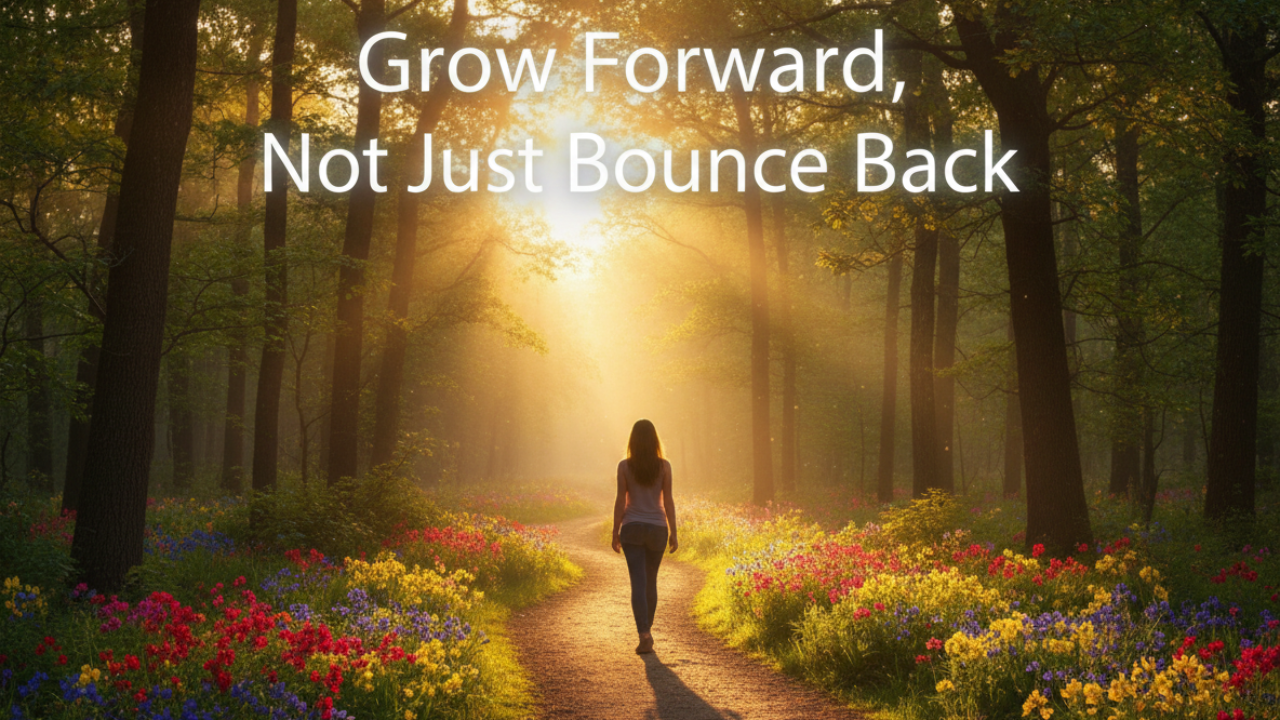 Grow forward, not just bounce back.