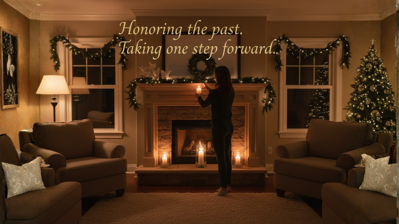How to honor both loss and growth during the holidays.