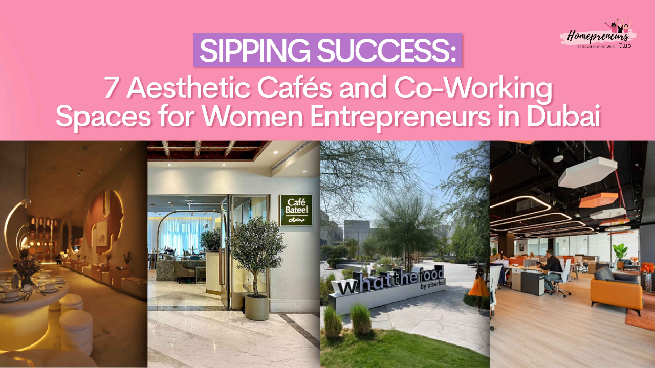 Dubai cafe and co-working space