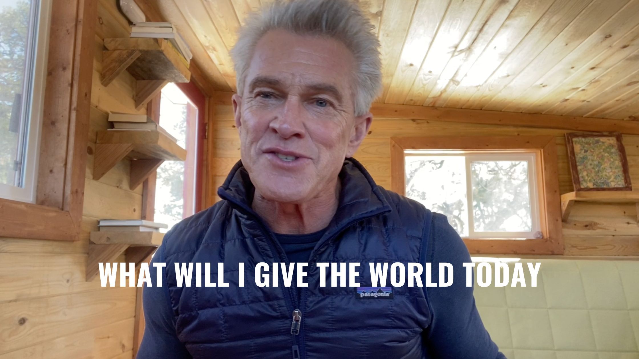 What Will I Give The World Today What Will I Give The World Today