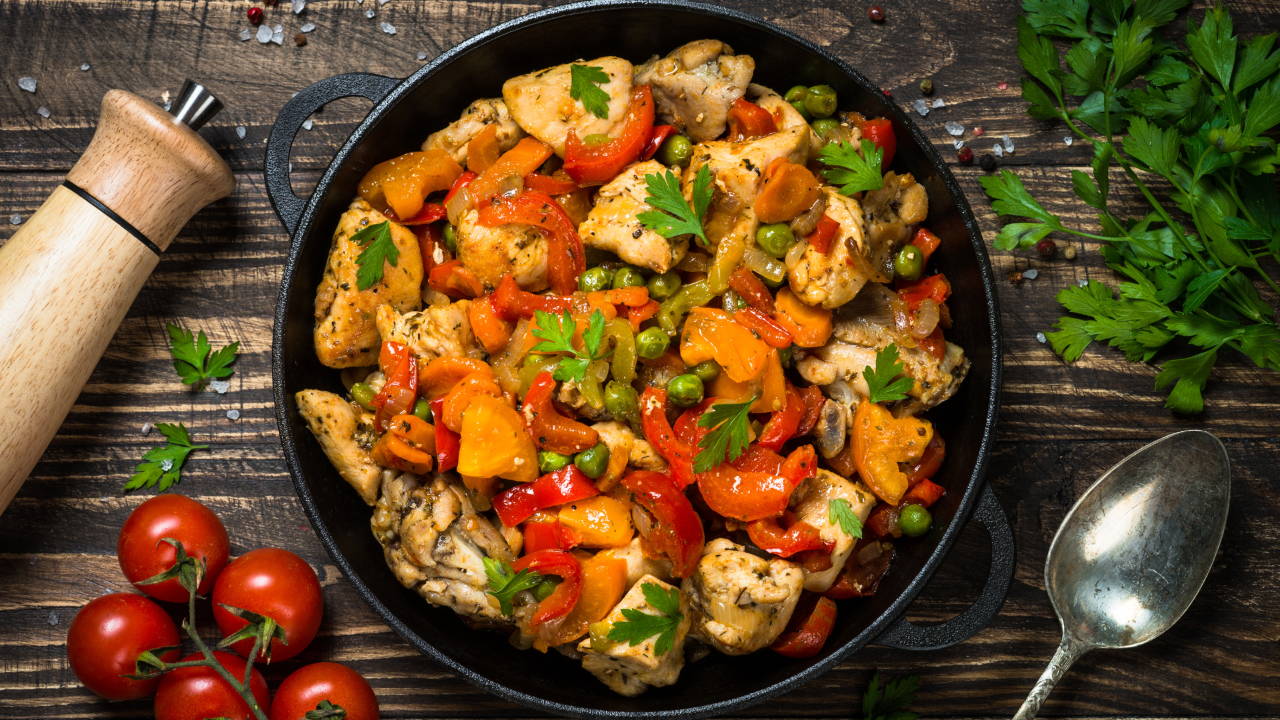 Carb Smart Spicy Turkey Stir-Fry Recipe