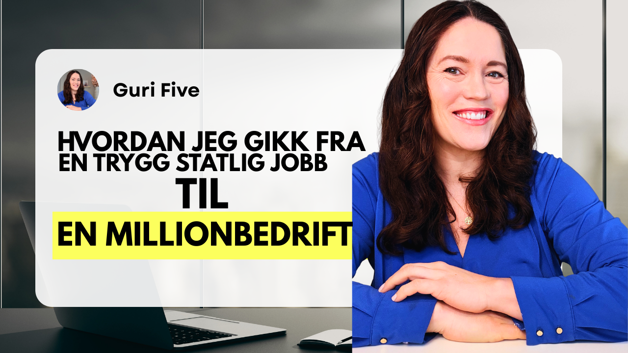 Hvordan jeg gikk fra en trygg statlig jobb til millionbedrift