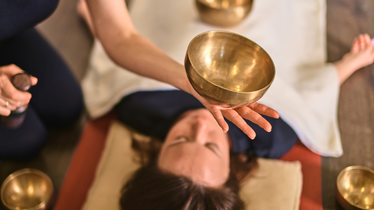 Tibetan singing bowls for sound healing