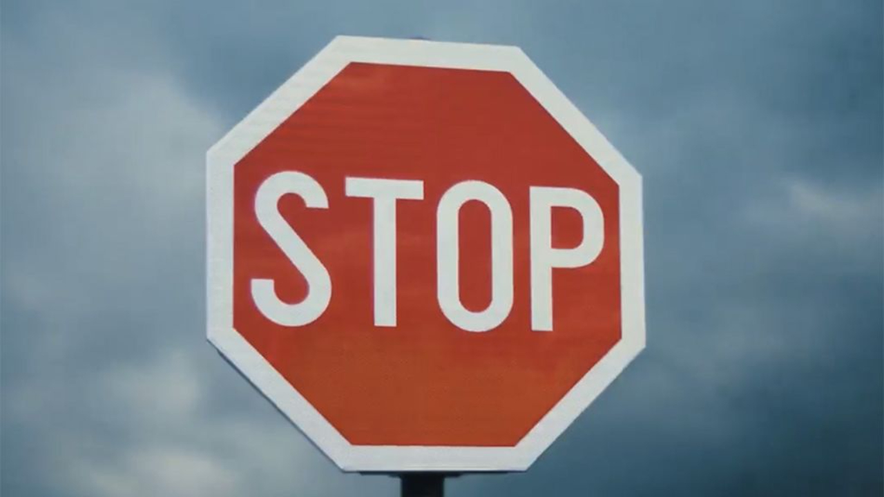 Stop sign