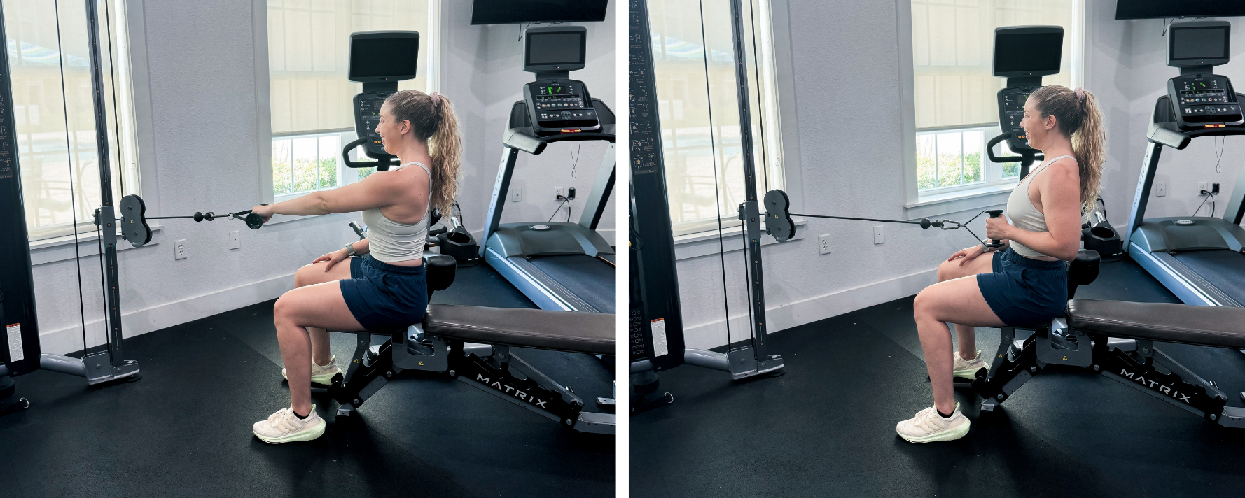 Single Arm Seated Cable Row Exercise for Back