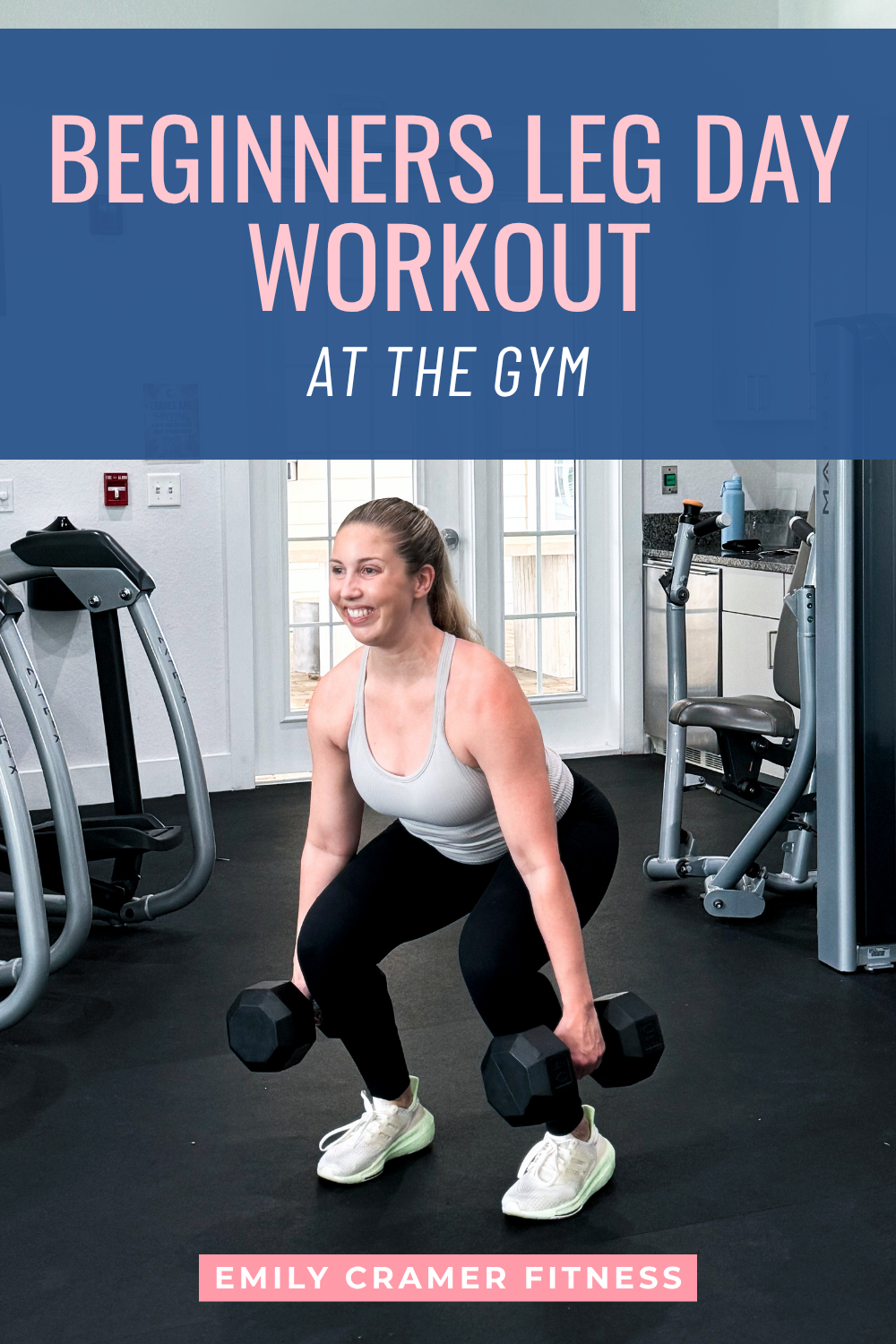 Beginner Leg Day Workout at the Gym