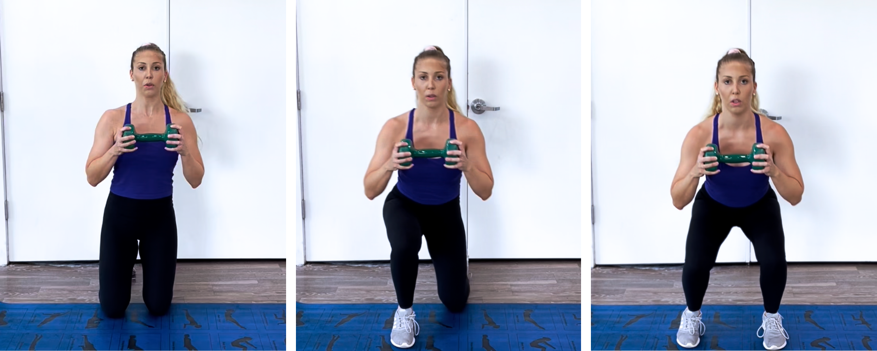 Surrender exercise for quads