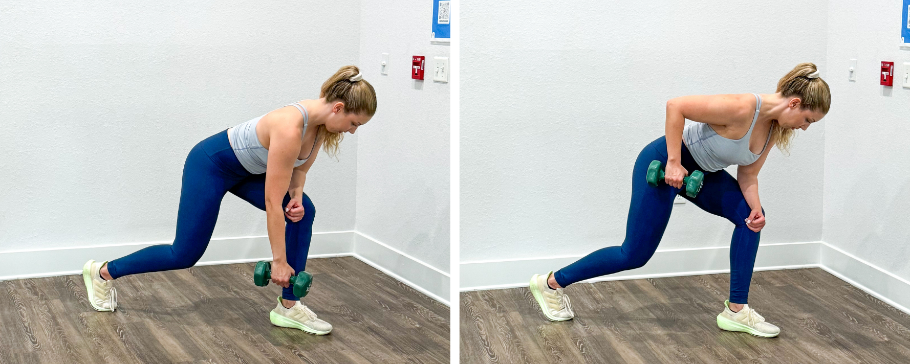 Single arm row exercise for back