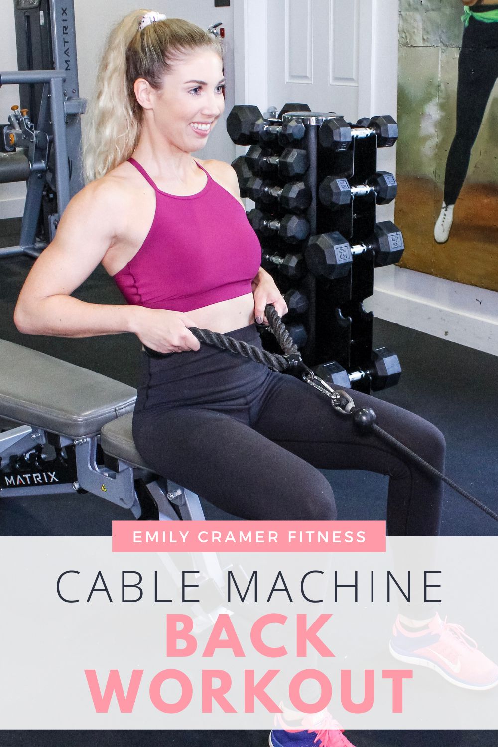 Cable Machine Back Workout