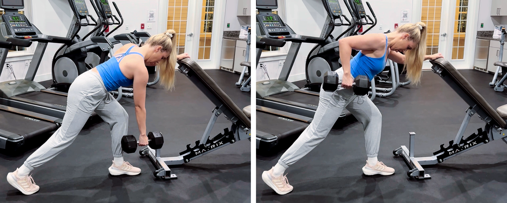 Single Arm Dumbbell Row Exercise for Back