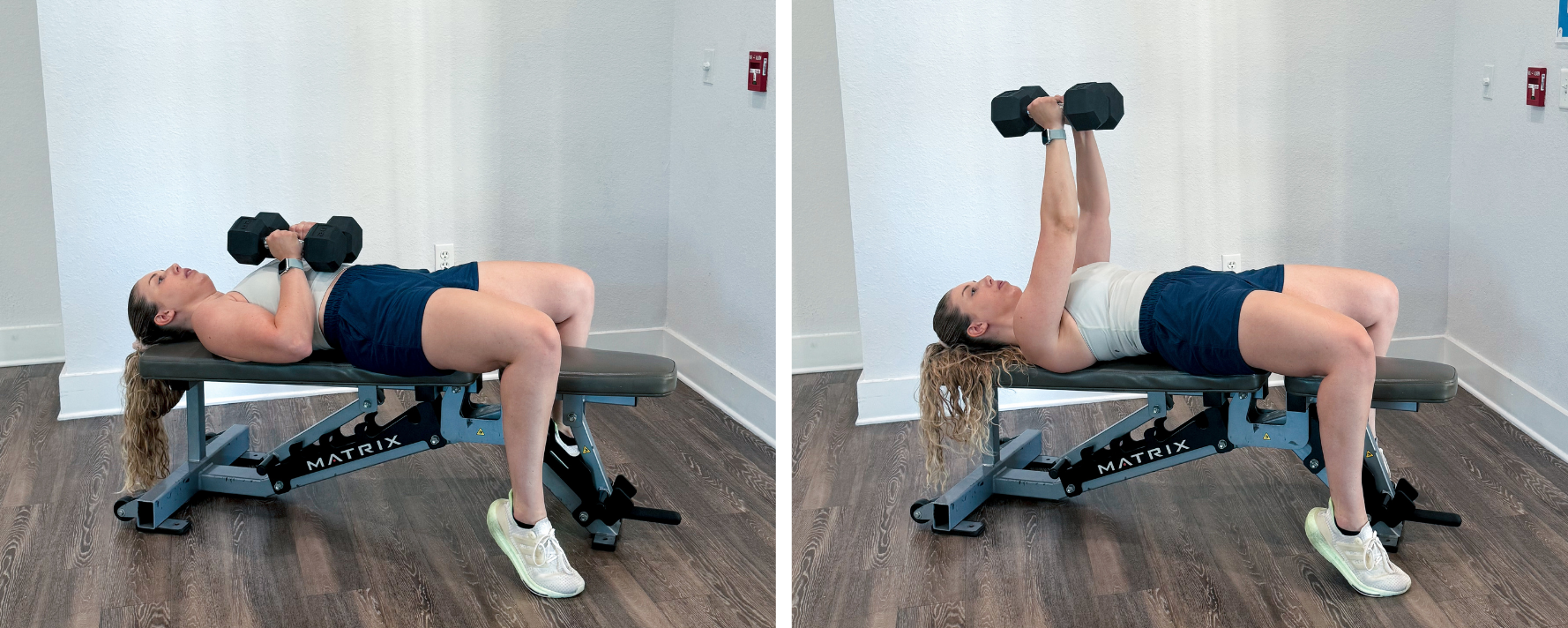 Dumbbell Crush Press Exercise for Chest and Triceps