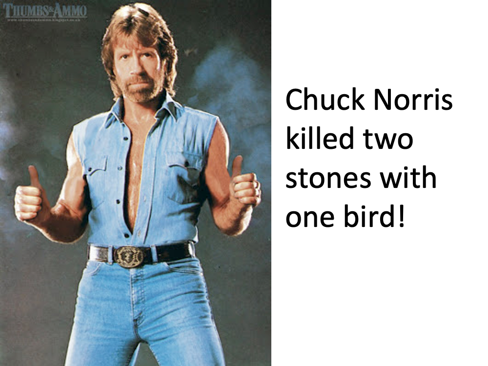 chuck norris thumbs up png