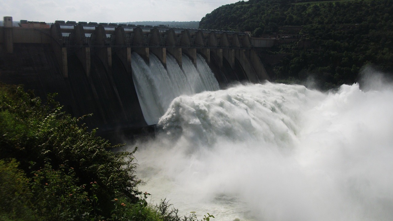 Dark figure standing in an ice cave