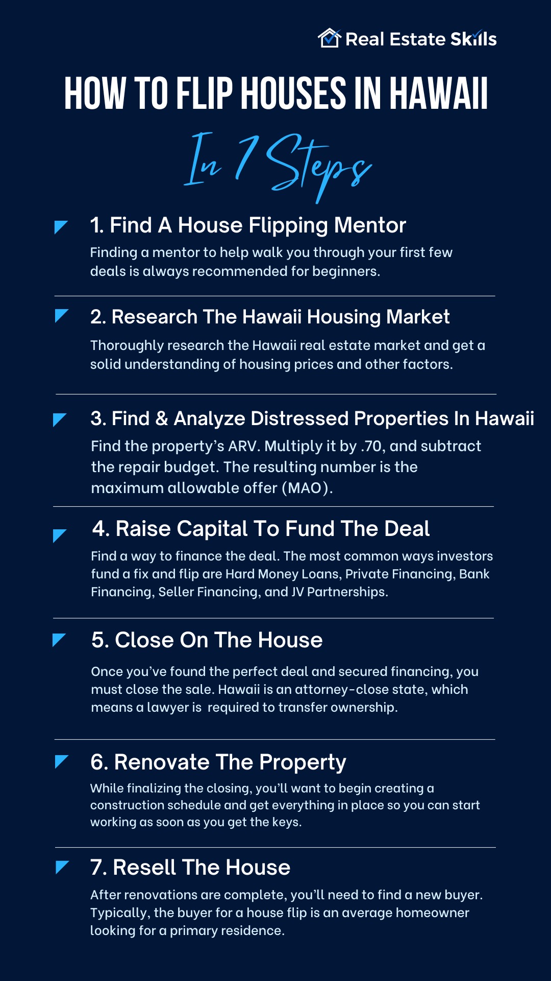 How To Flip Houses In Hawaii: Step By Step (2024)
