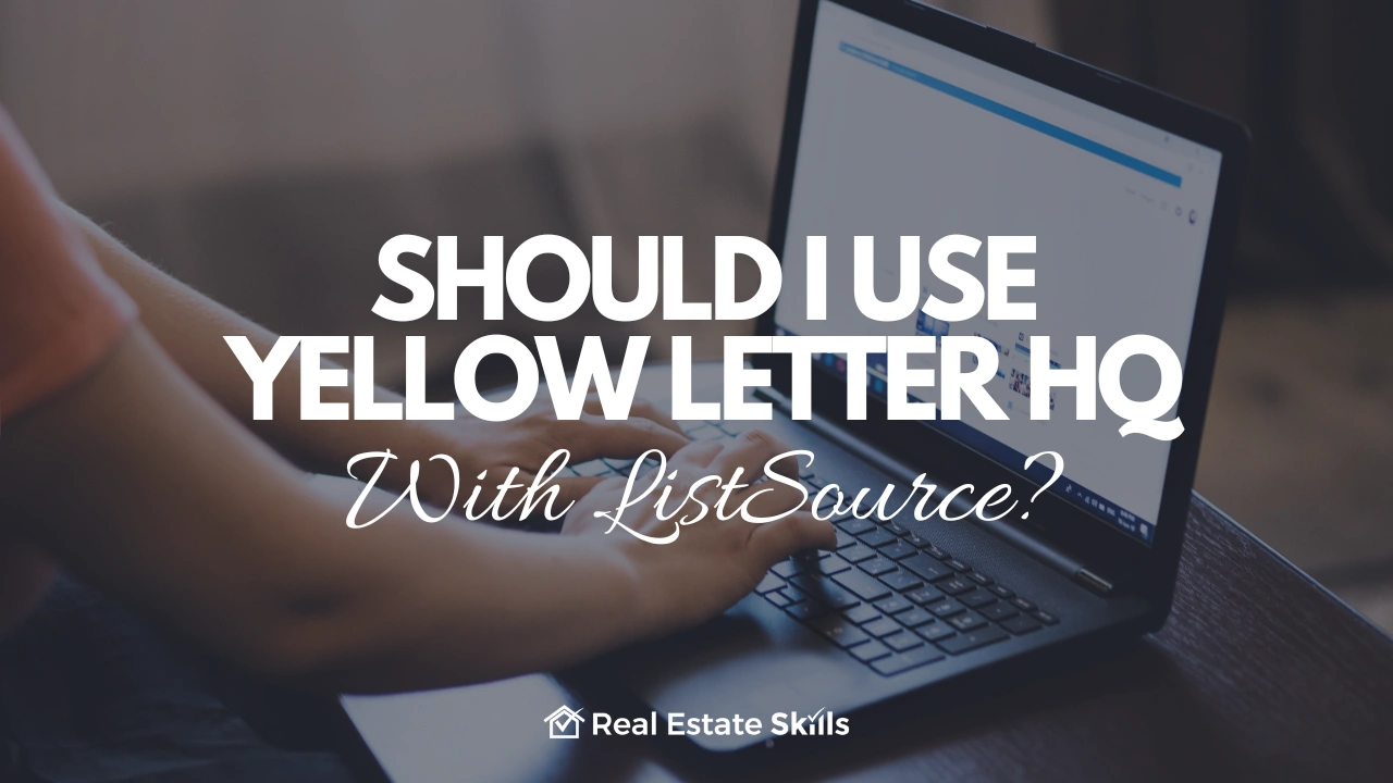 Yellow Letter HQ With ListSource