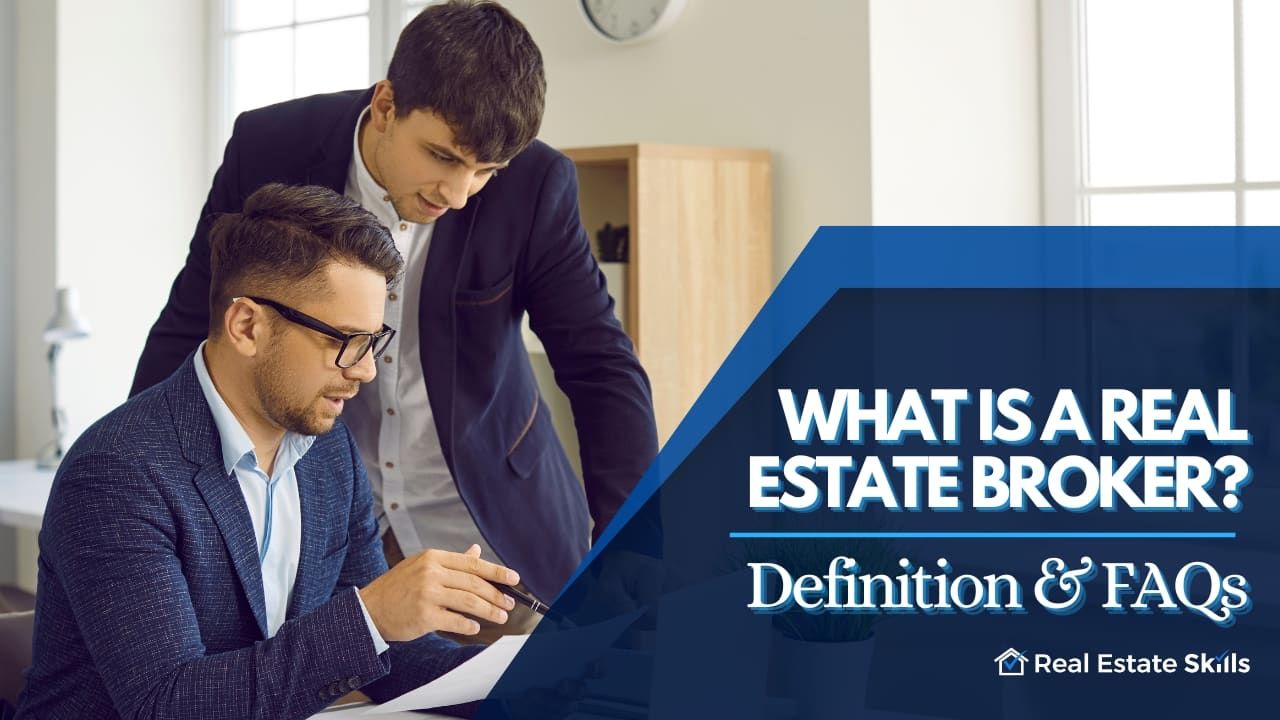 what is a real estate broker