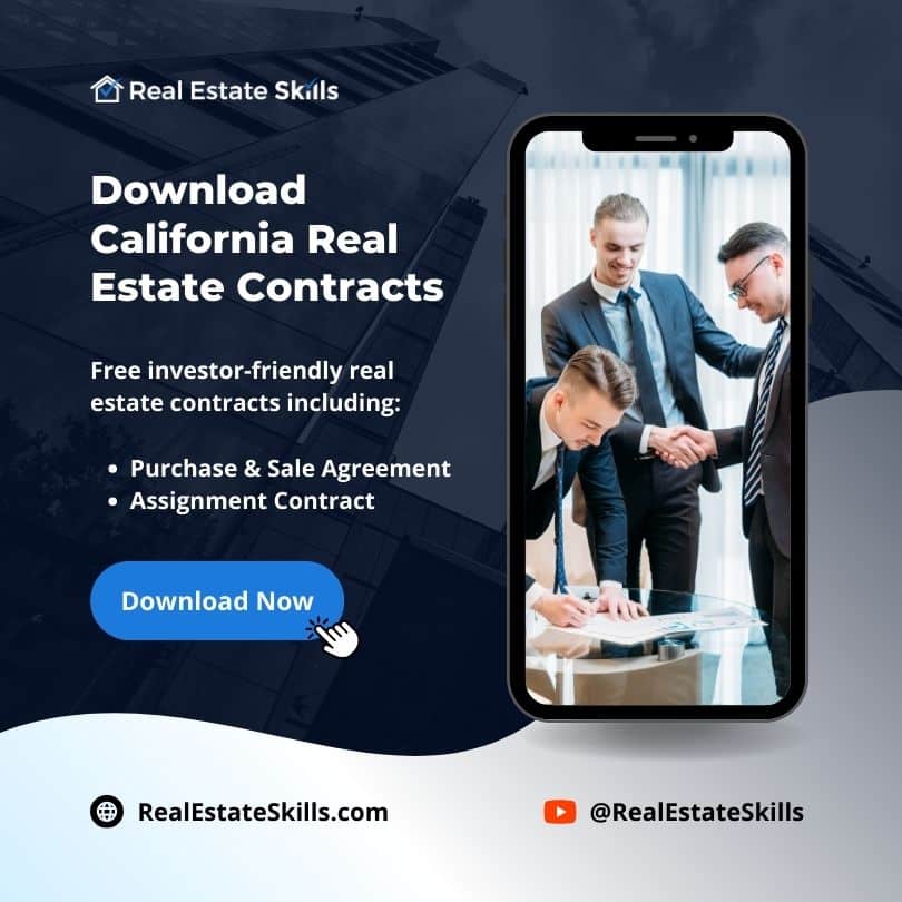 California real estate contract download