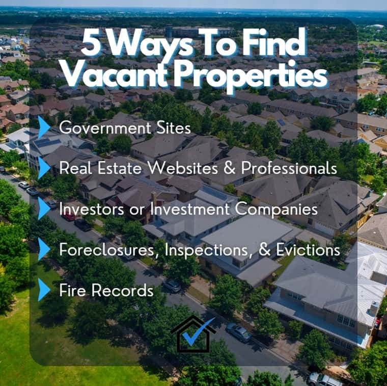 find vacant homes