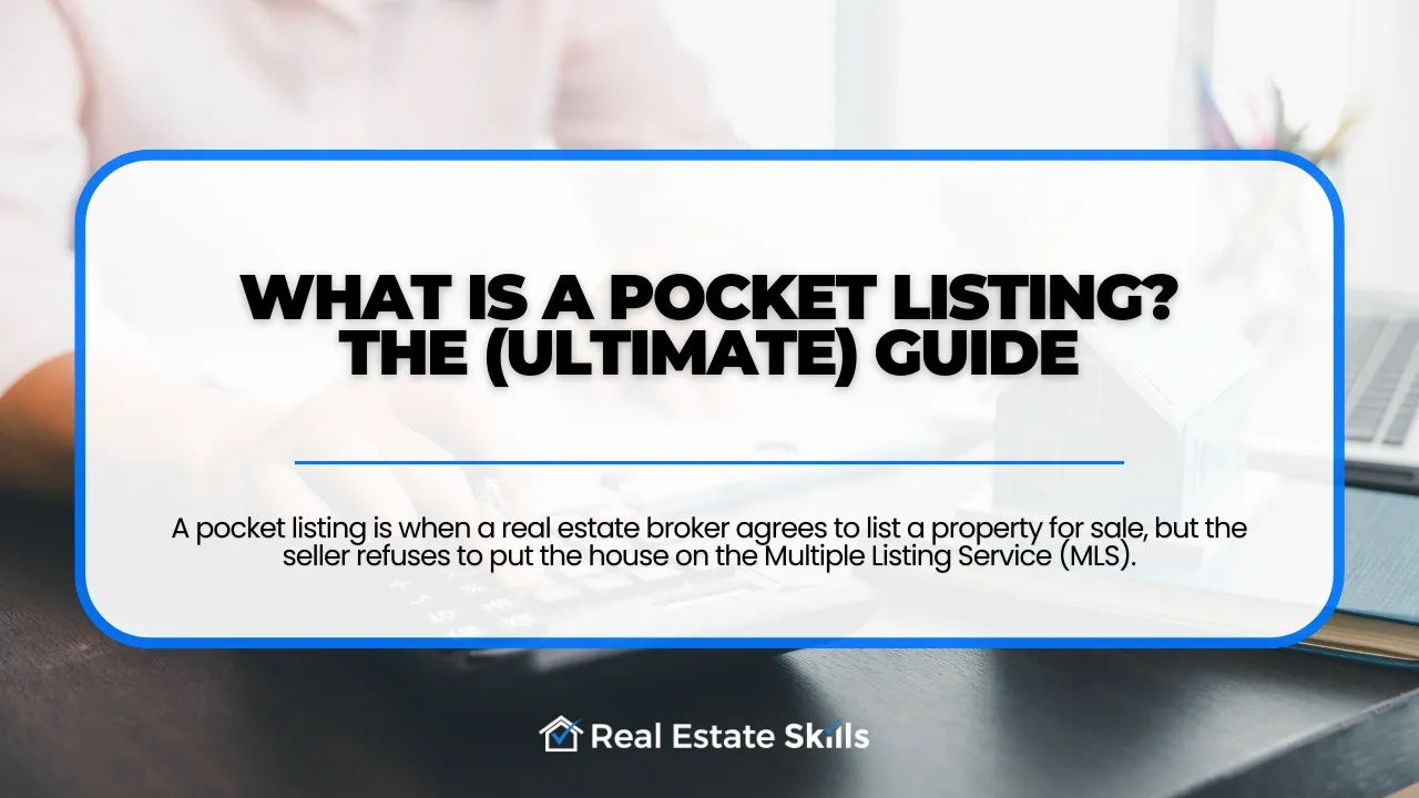 pocket listing
