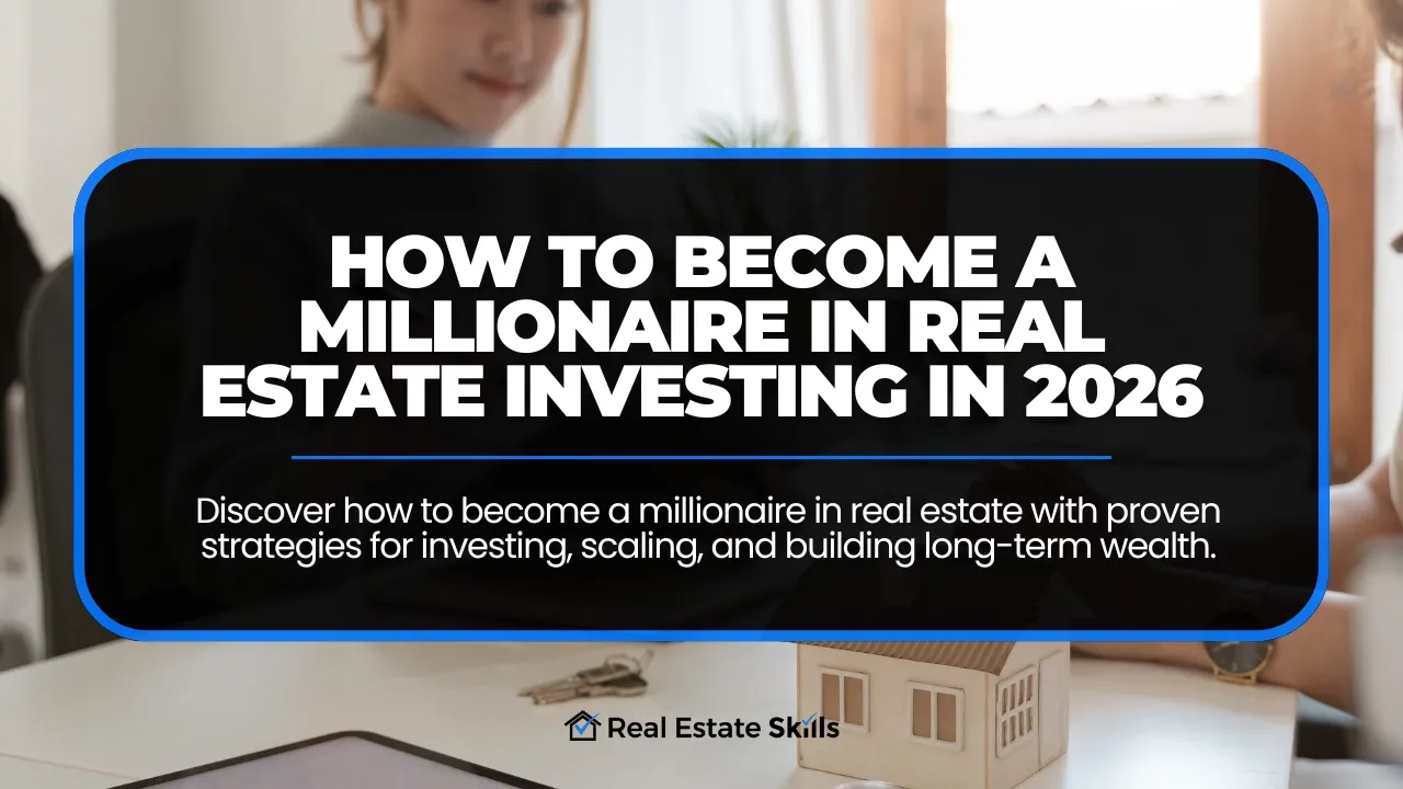 how to become a millionaire in real estate