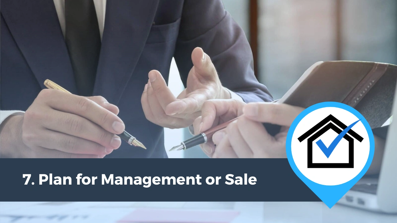 Plan for Management and Sale