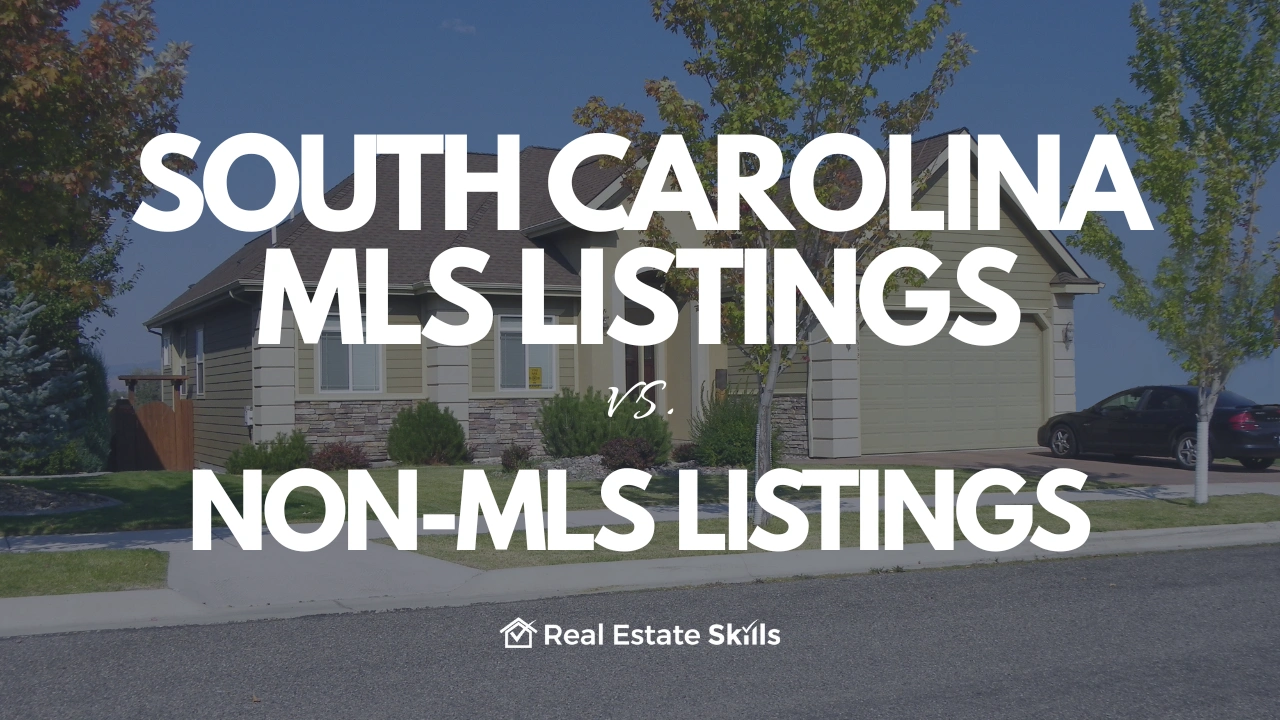 South Carolina MLS Listings Vs. Non-MLS Listings
