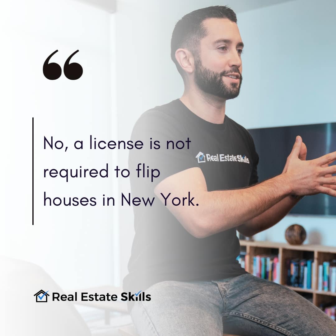 license to flip houses in new york