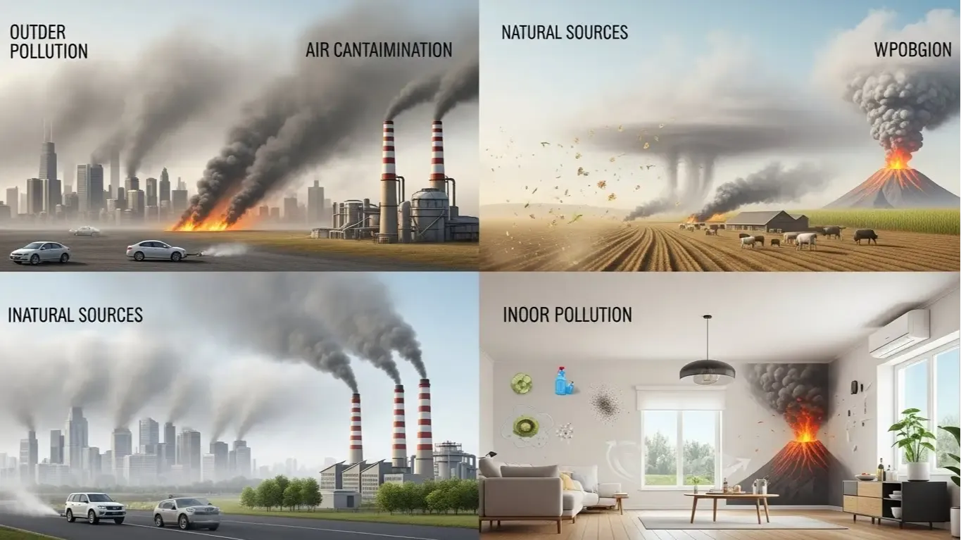 Causes of poor Air Contamination