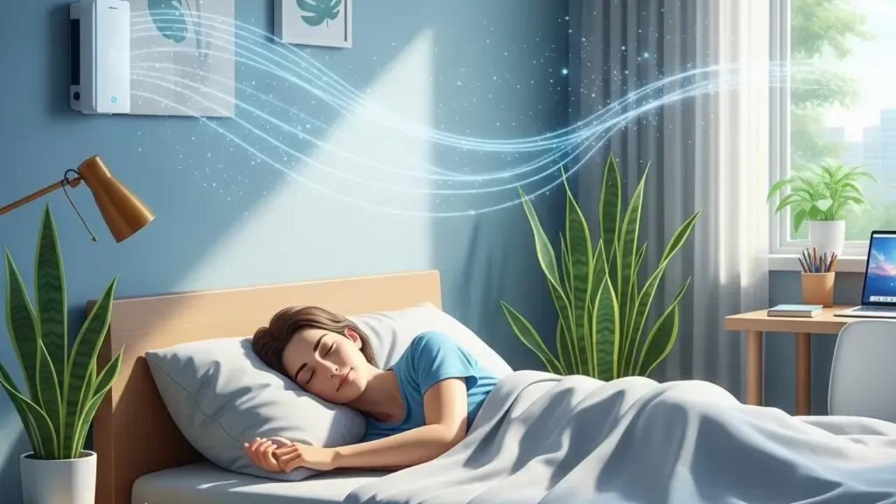 sleep cycle due to indoor air quaity