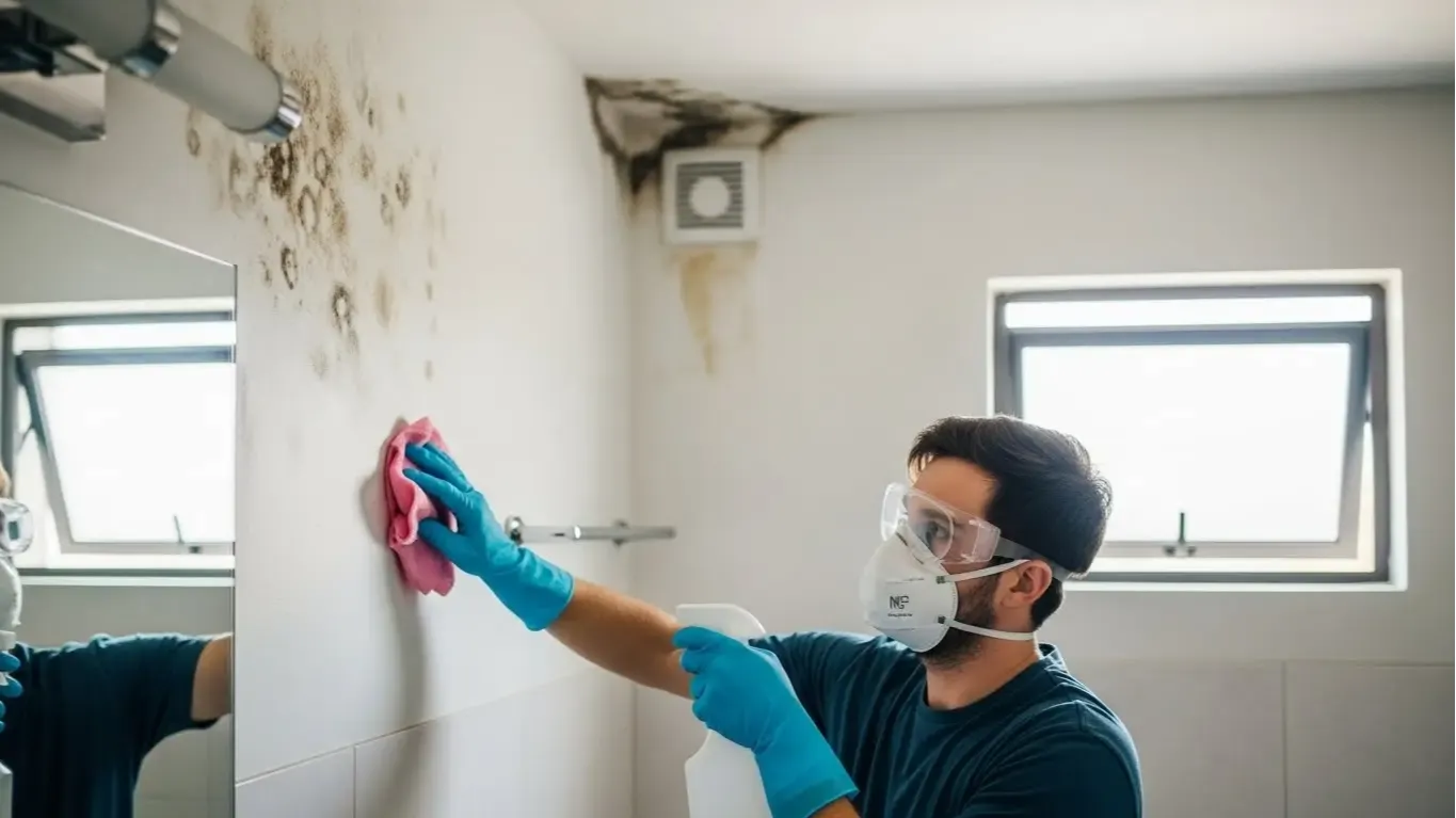 how to clean mold