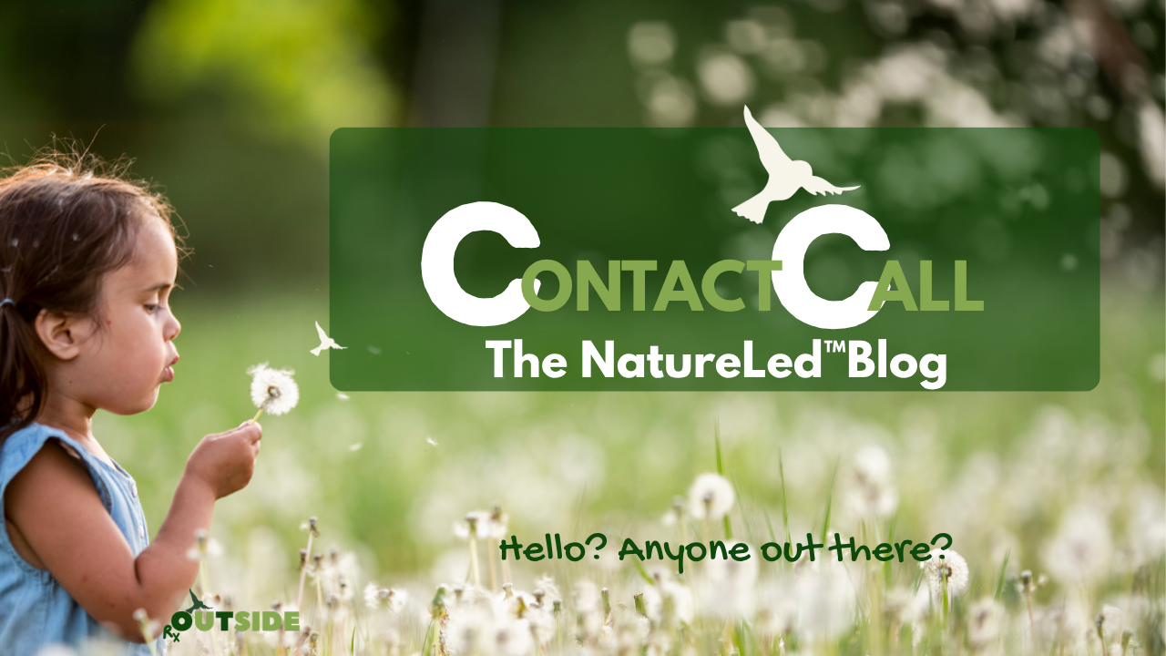 Person standing in nature