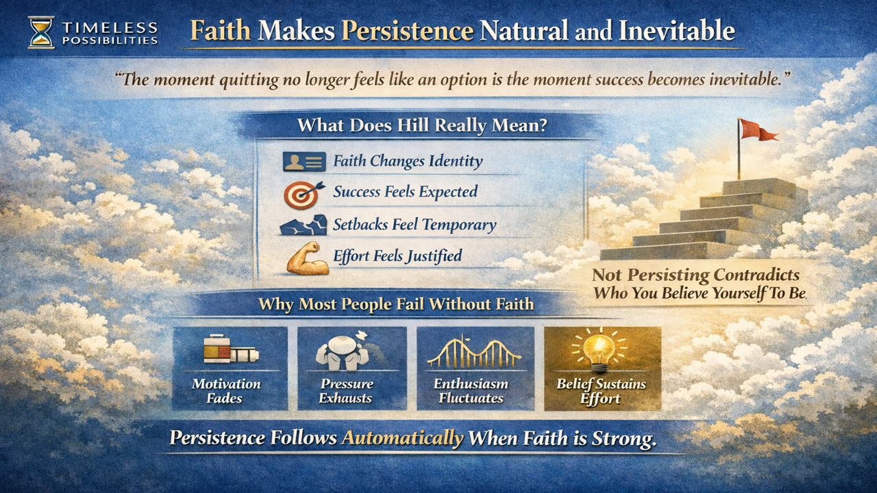 Think and Grow Rich chapter 3 Faith