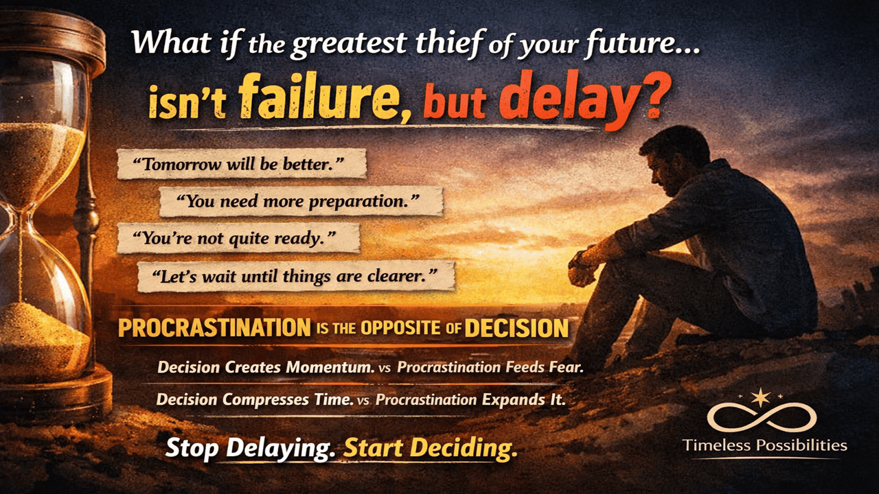 Think and Grow Rich chapter 8 Decision: The Mastery of Procrastination