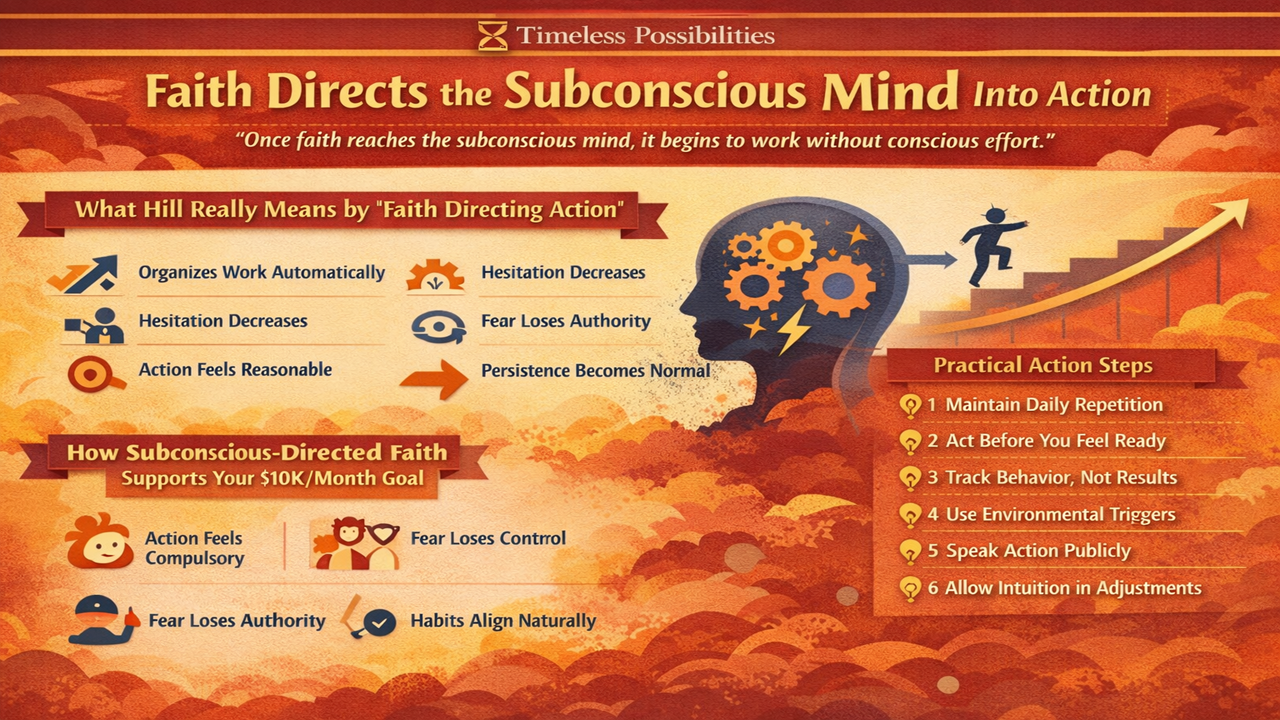 Think and Grow Rich chapter 3 Faith