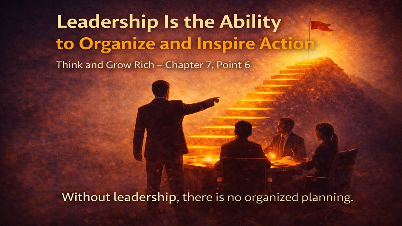Think and Grow Rich chapter 7 Organized Planning: The Crystallization of Desire Into Action