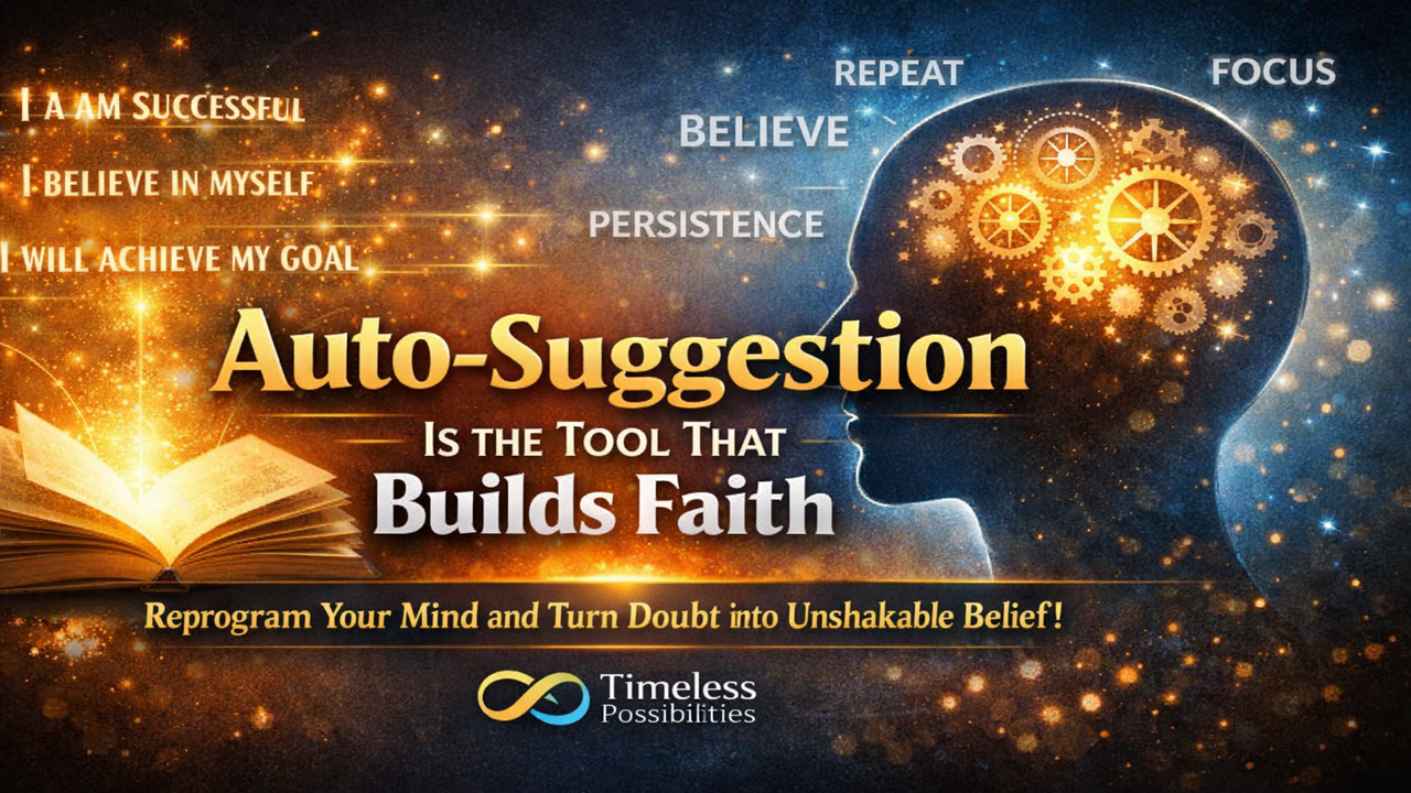 Think and Grow Rich chapter 3 Faith