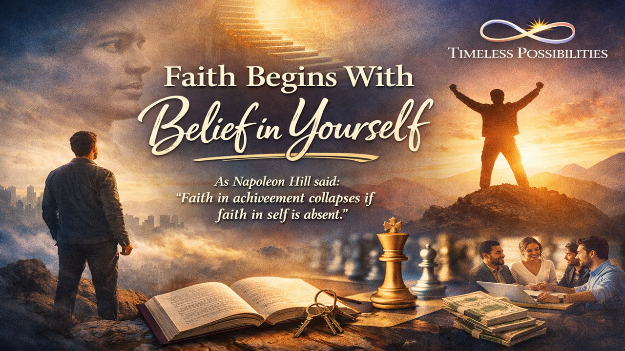 Think and Grow Rich chapter 3 Faith