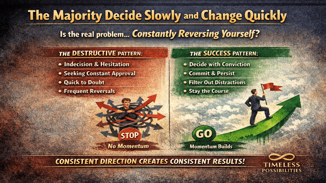 Think and Grow Rich chapter 8 Decision: The Mastery of Procrastination