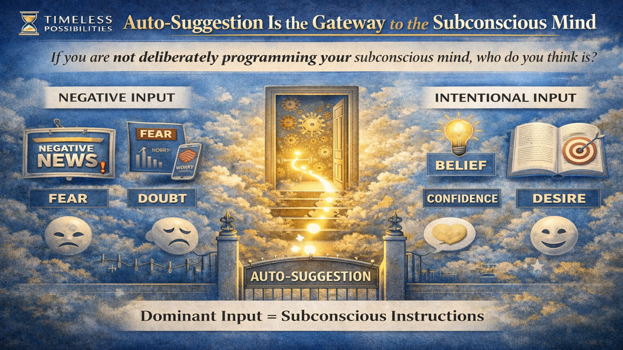 Think and Grow Rich chapter 4 Autosuggestion