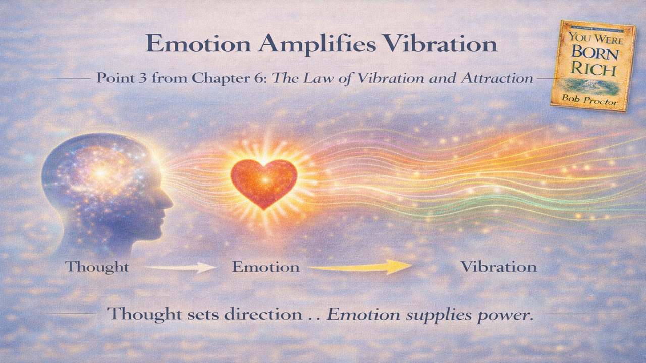 You Were Born Rich Chapter 6 The Law of Vibration and Attraction