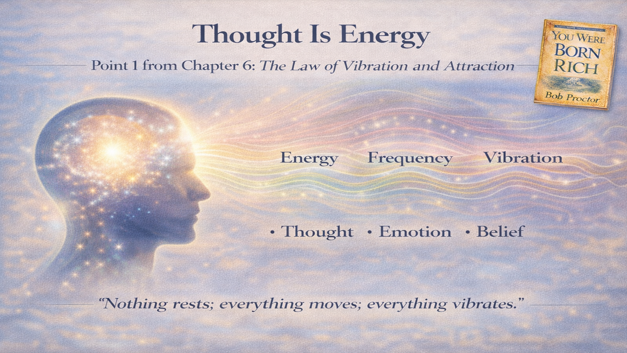 You Were Born Rich Chapter 6 The Law of Vibration and Attraction