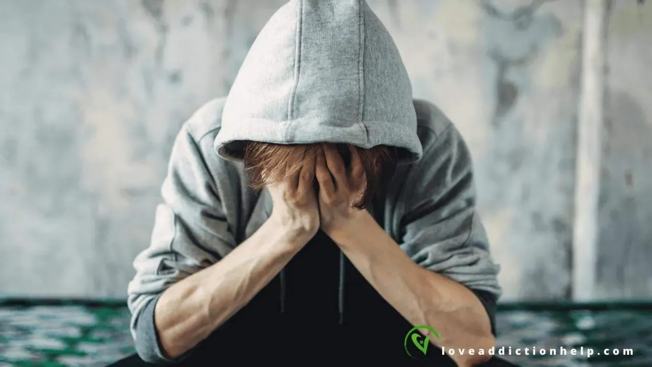 man in a breakup feeling love addiction withdrawal