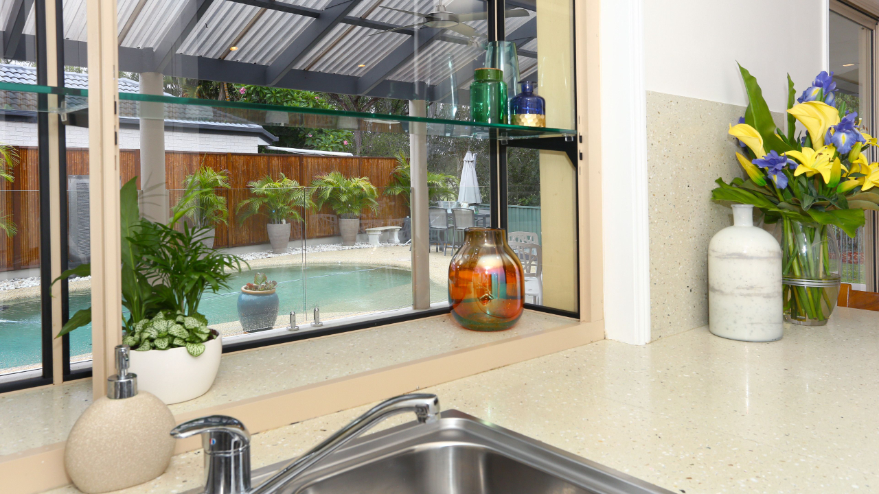 Occupied Home Kitchen Pool