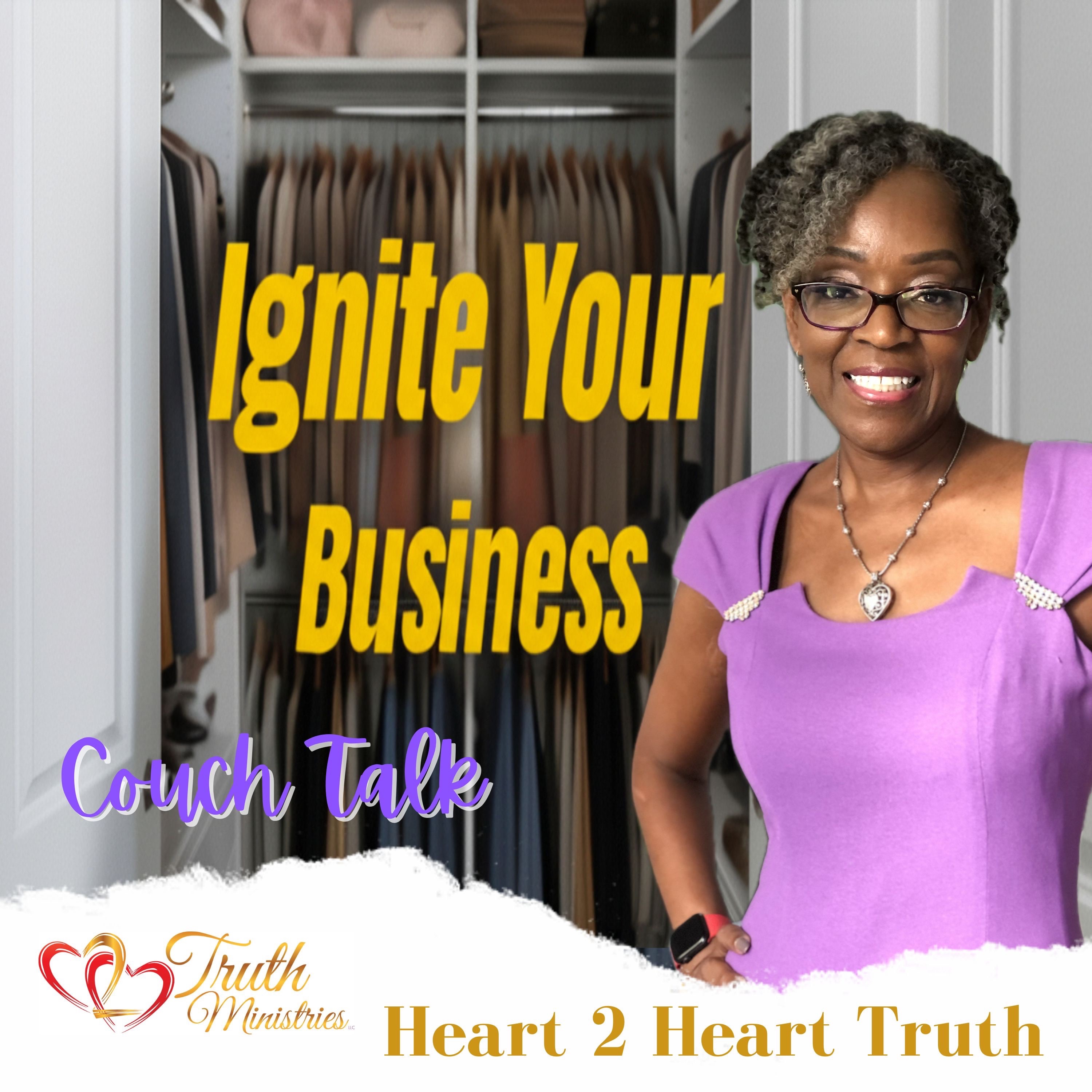 Couch Talk: Ignite Your FAITH Based Business: Don’t Hide in the CLOSET! episode artwork