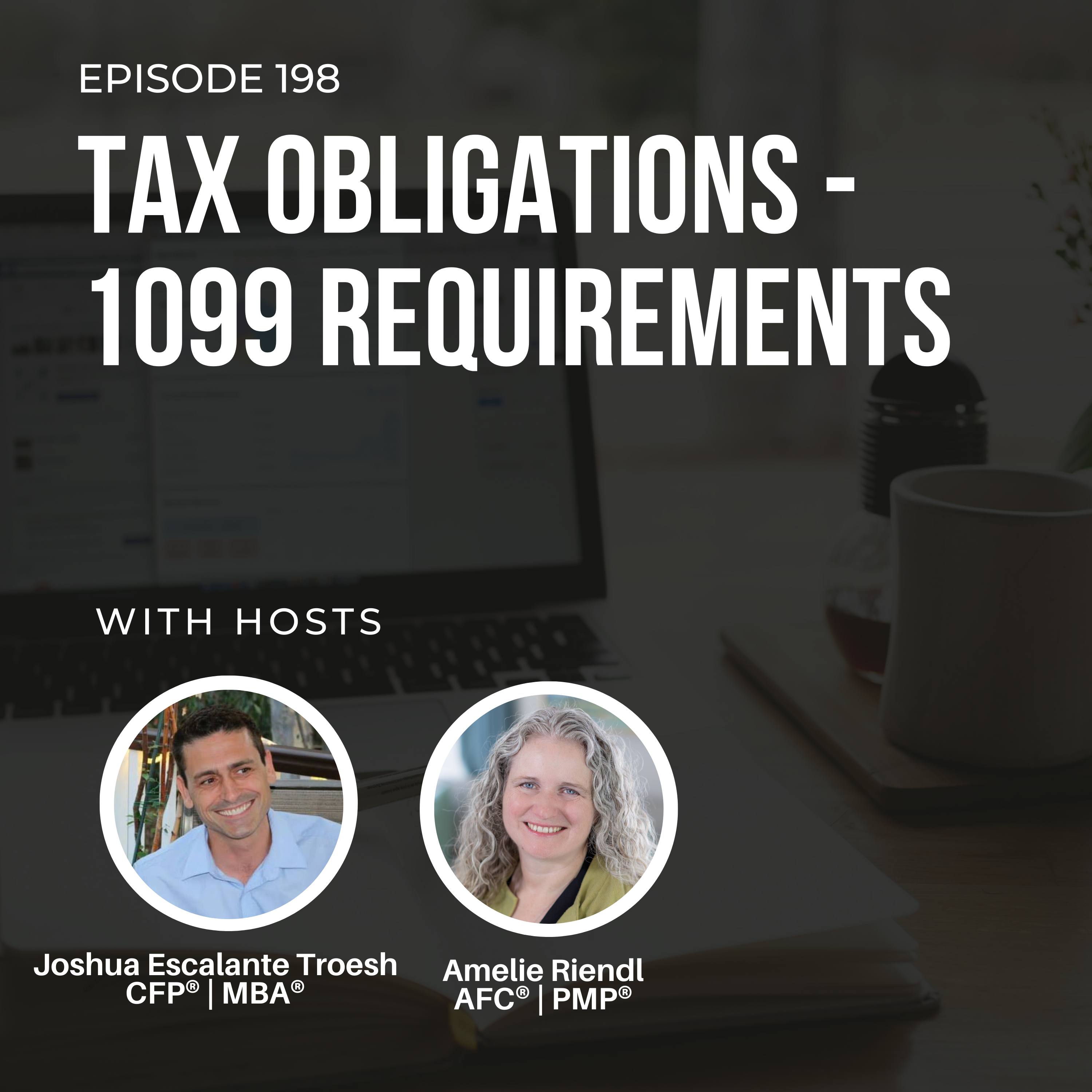 #198: From the Vault: Tax Obligations - 1099 Requirements episode artwork