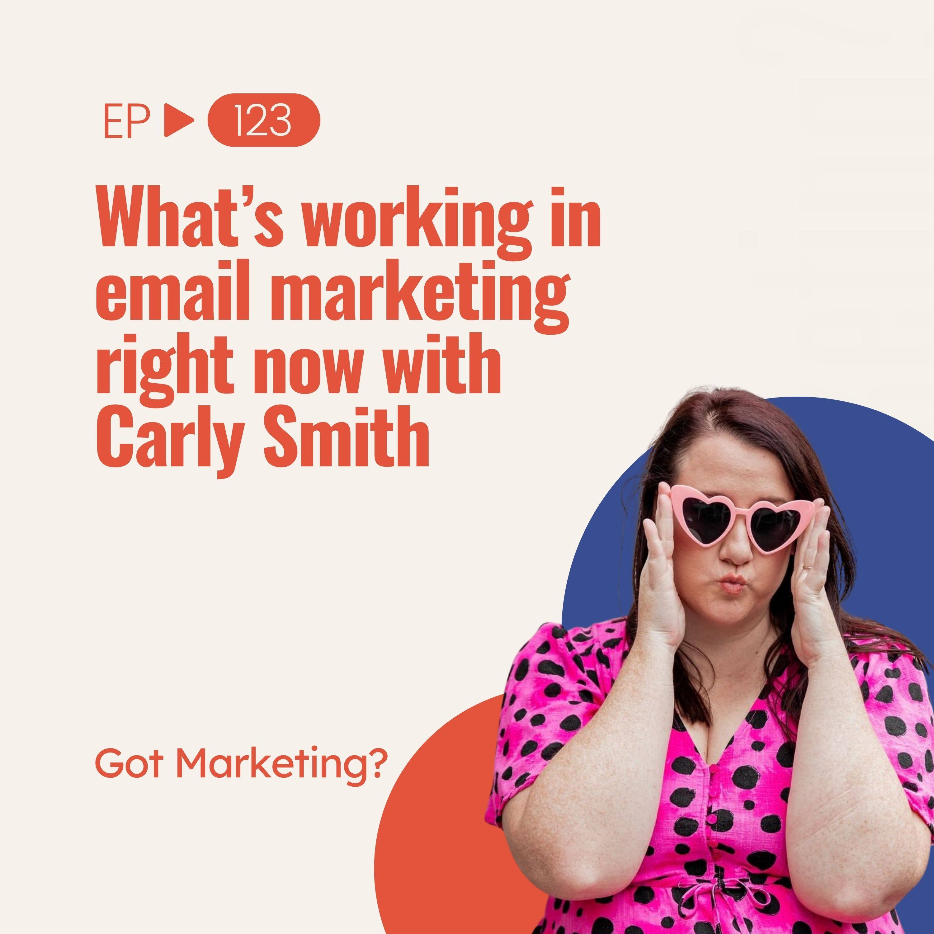 Play What’s working in email marketing right now with Carly Smith