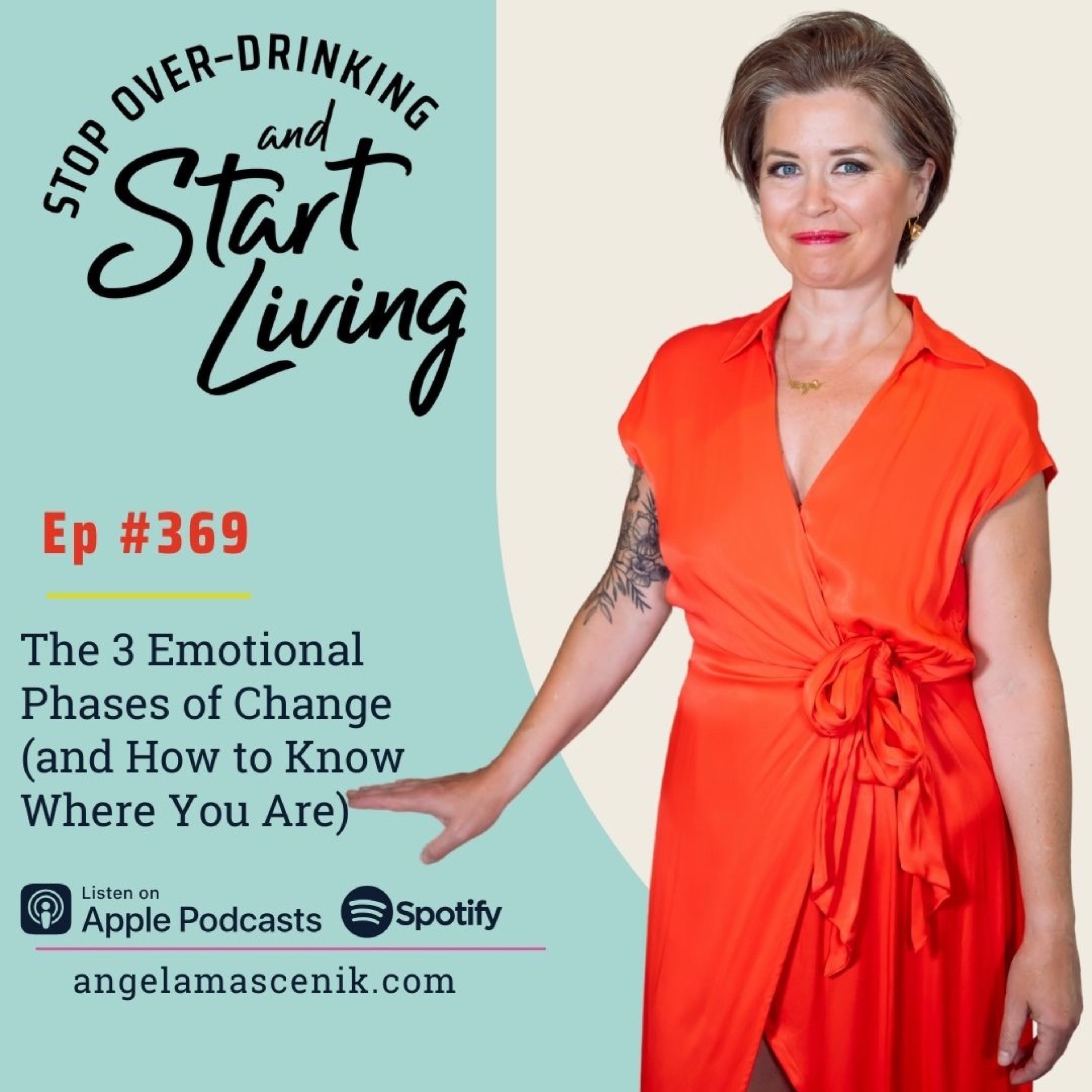 Ep 369 The 3 Emotional Phases of Change (and How to Know Where You Are) episode artwork