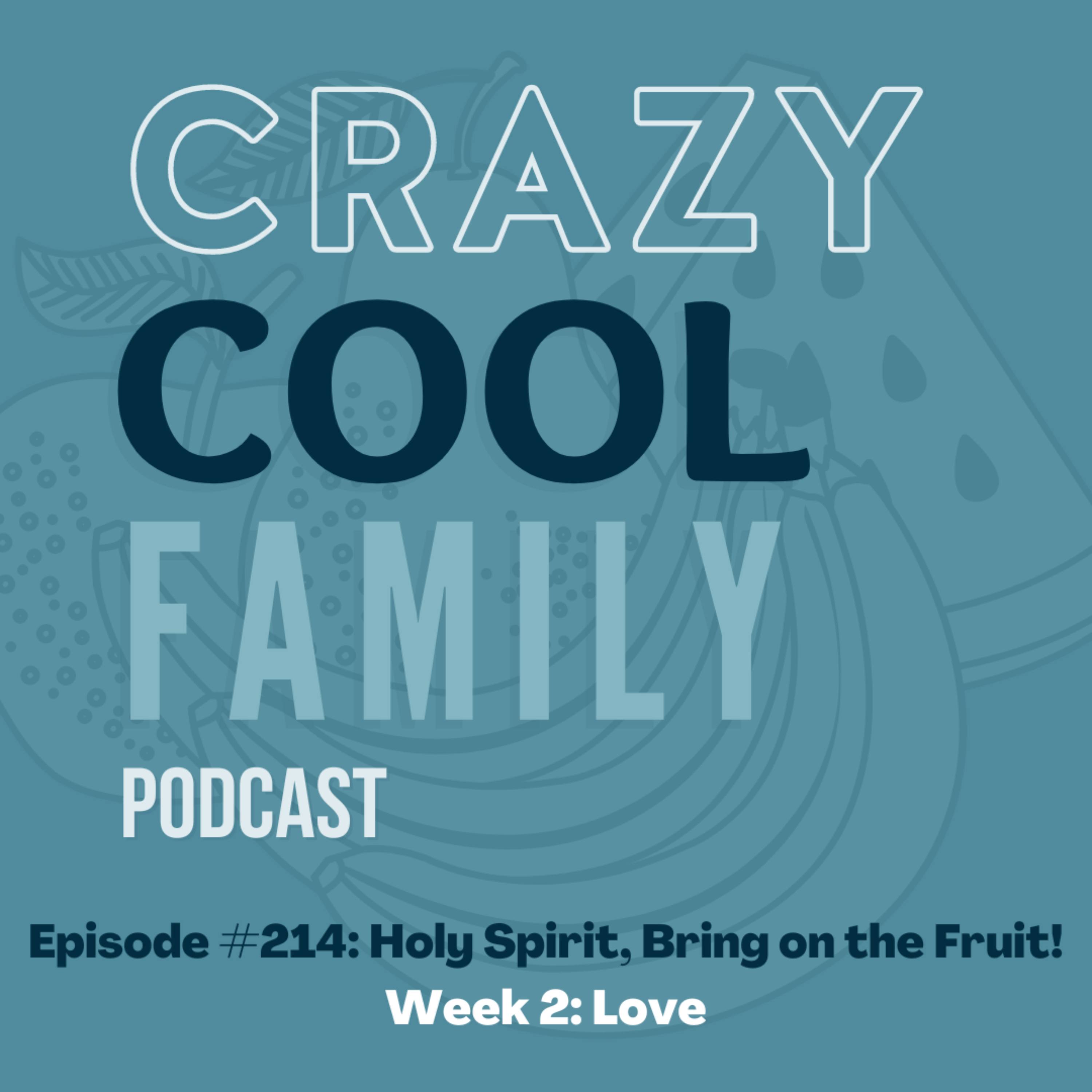 #214: Holy Spirit, Bring on the Fruit! Week 2: Love (Feat. Macy Robinson) episode artwork