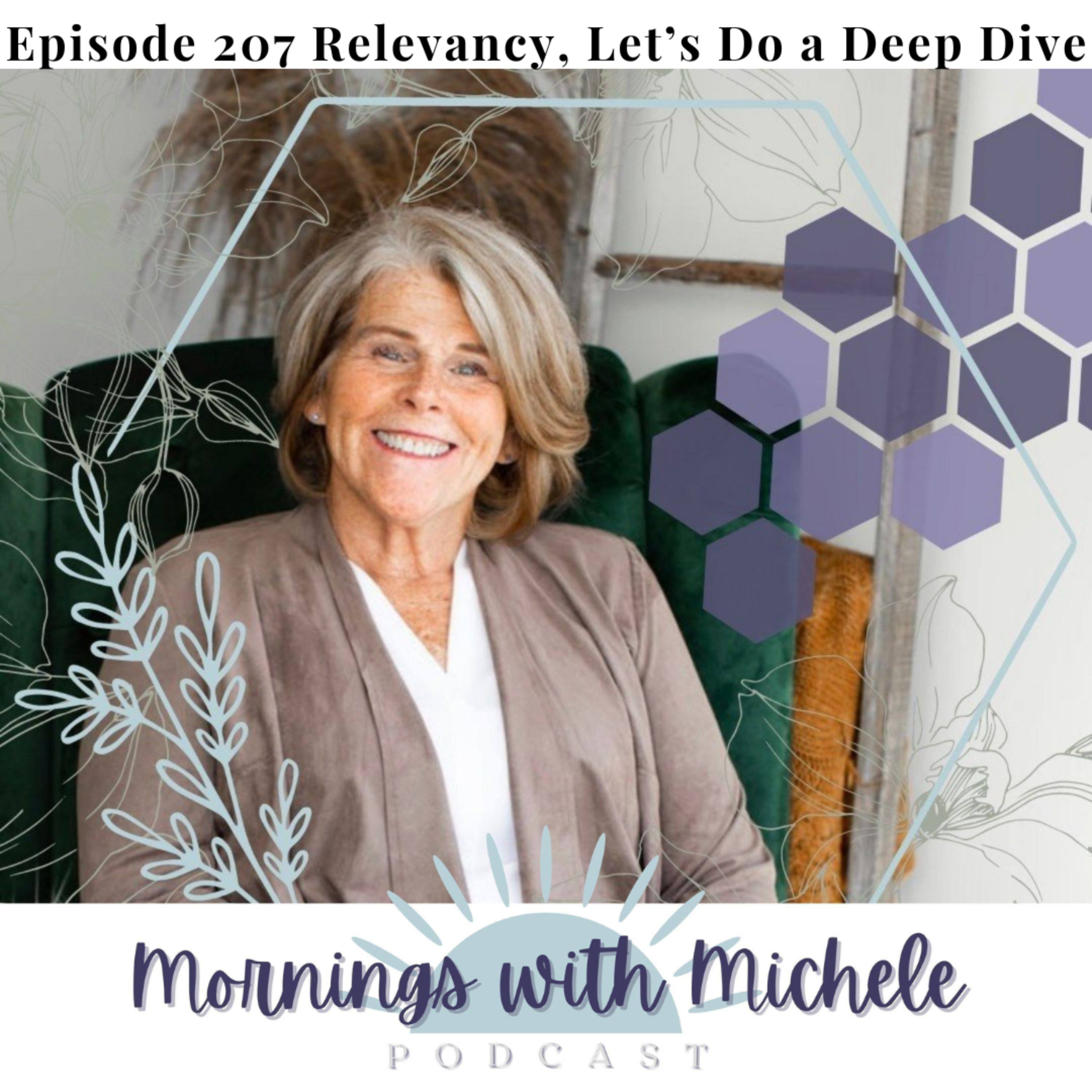 Episode 107 Relevancy Let's Do a Deep Dive episode artwork